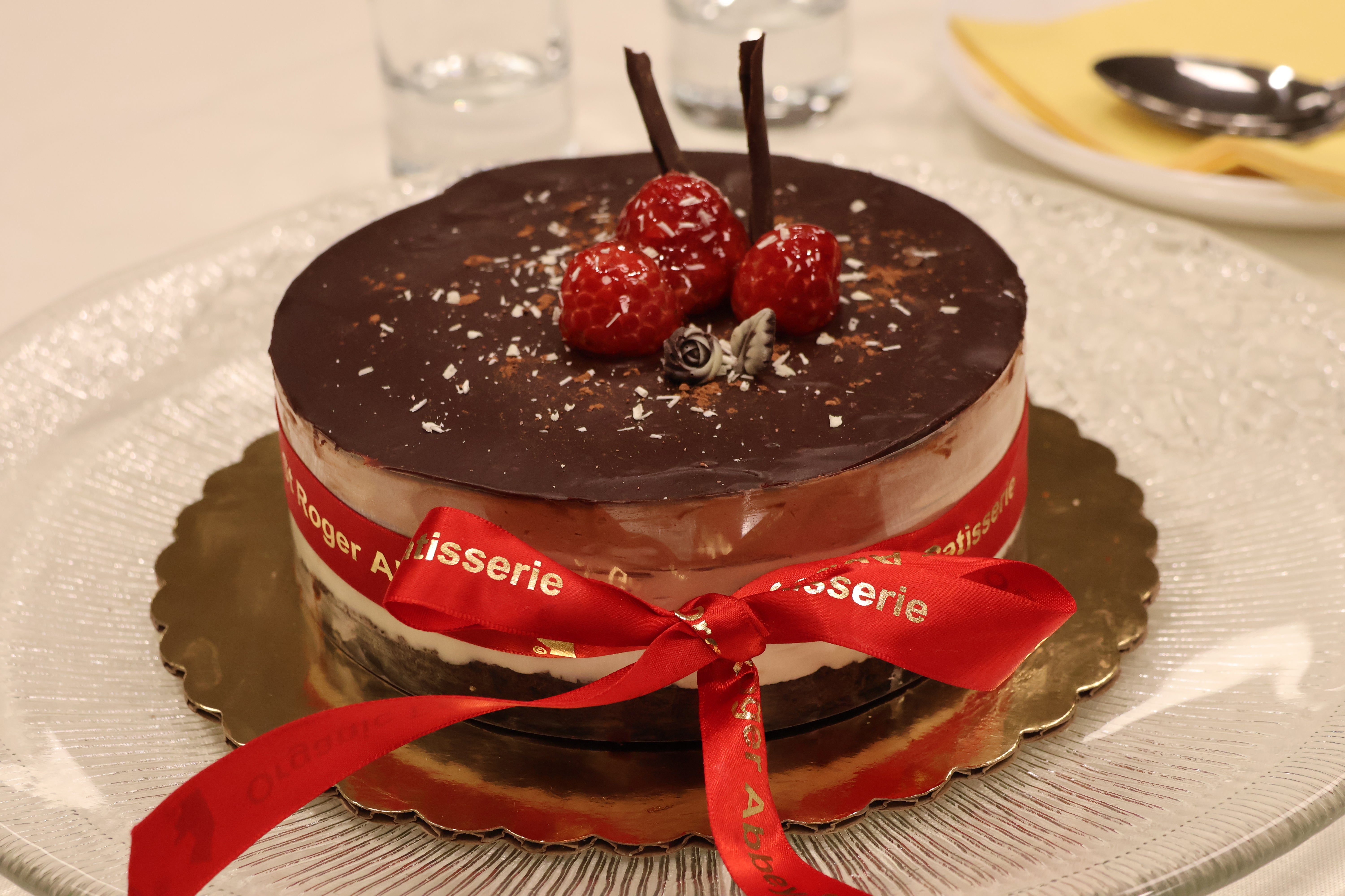 Organic 3-Chocolate Cake