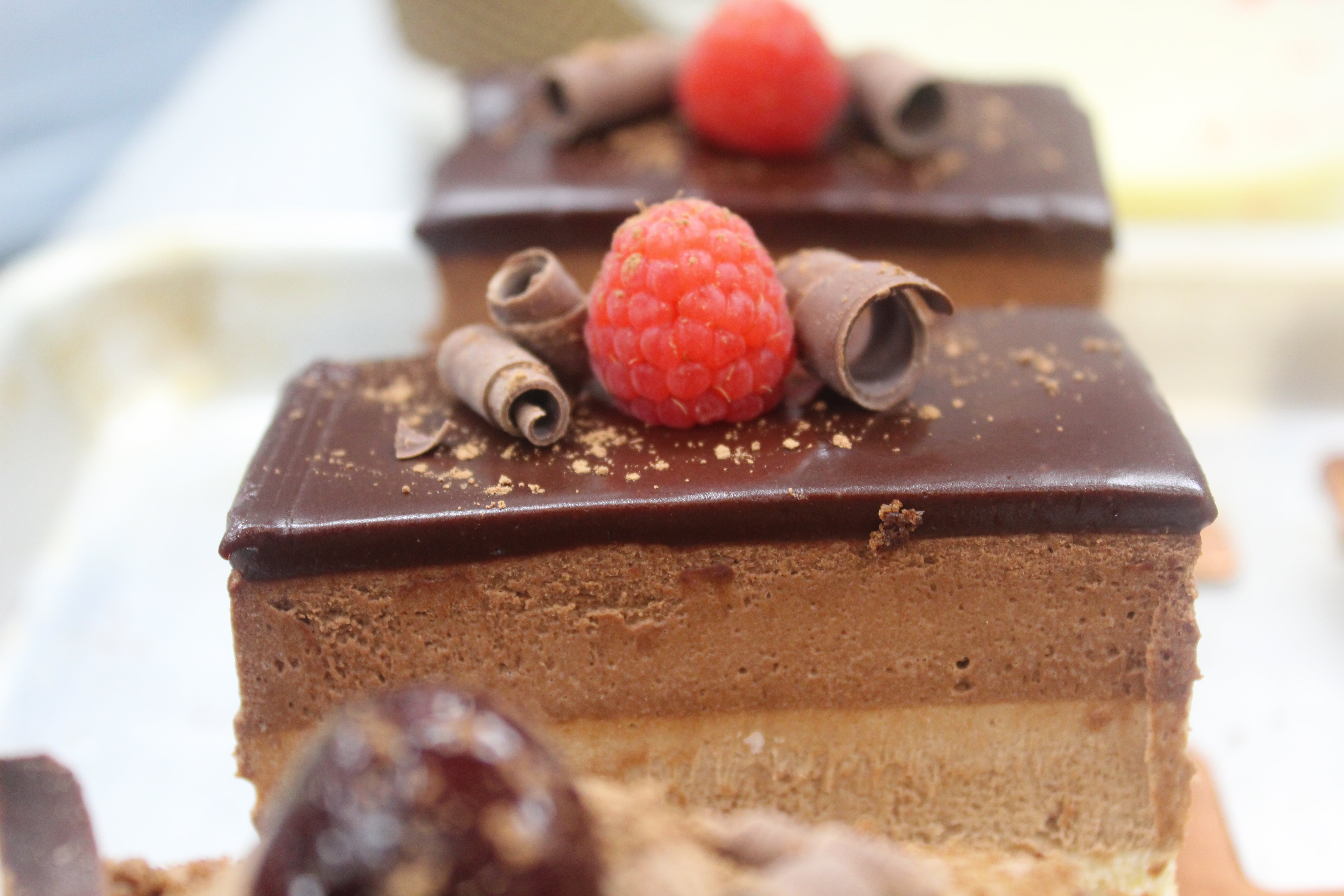 Organic Mini 3-Chocolate Cake
