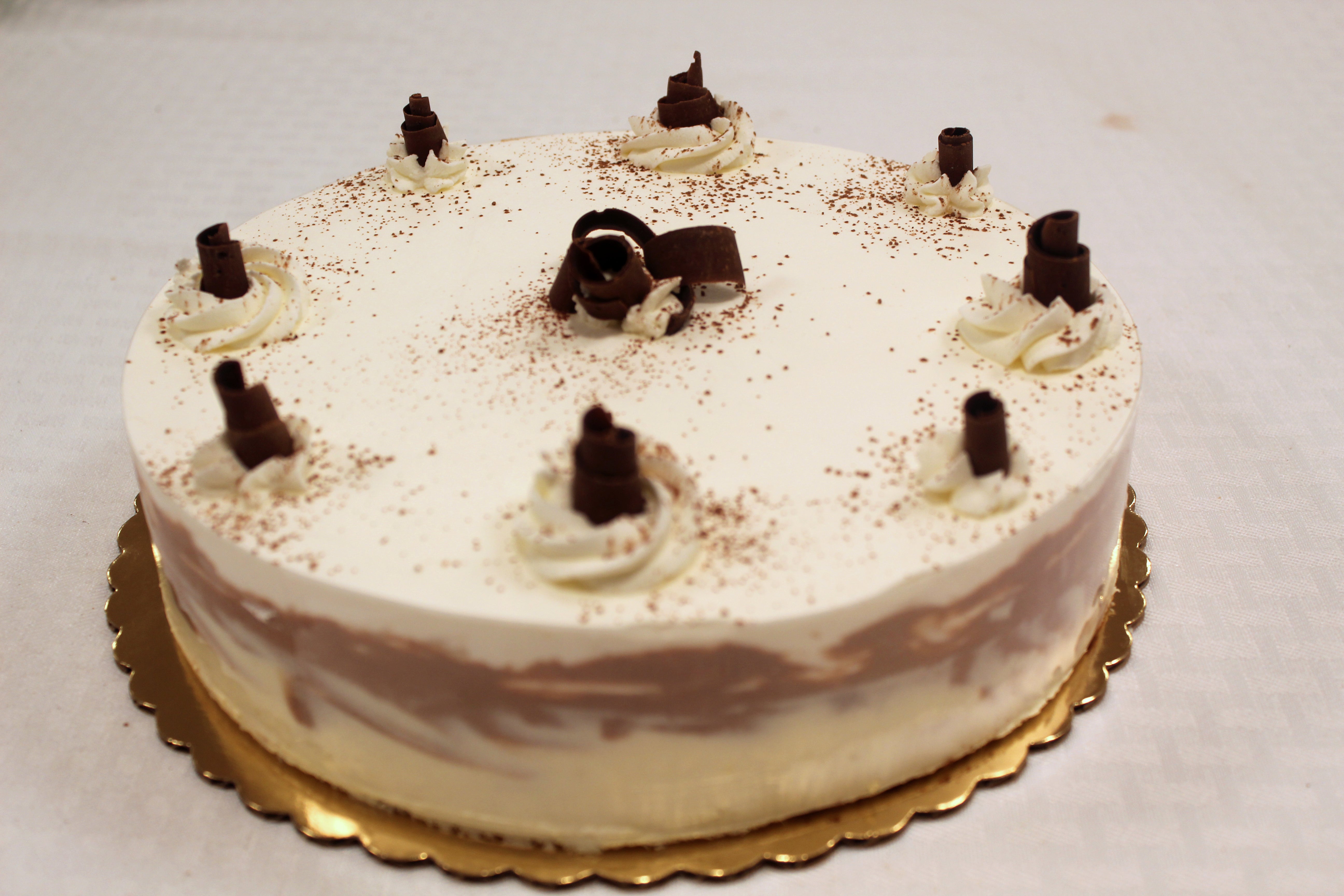 Organic Chocolate and Vanilla Bavarois