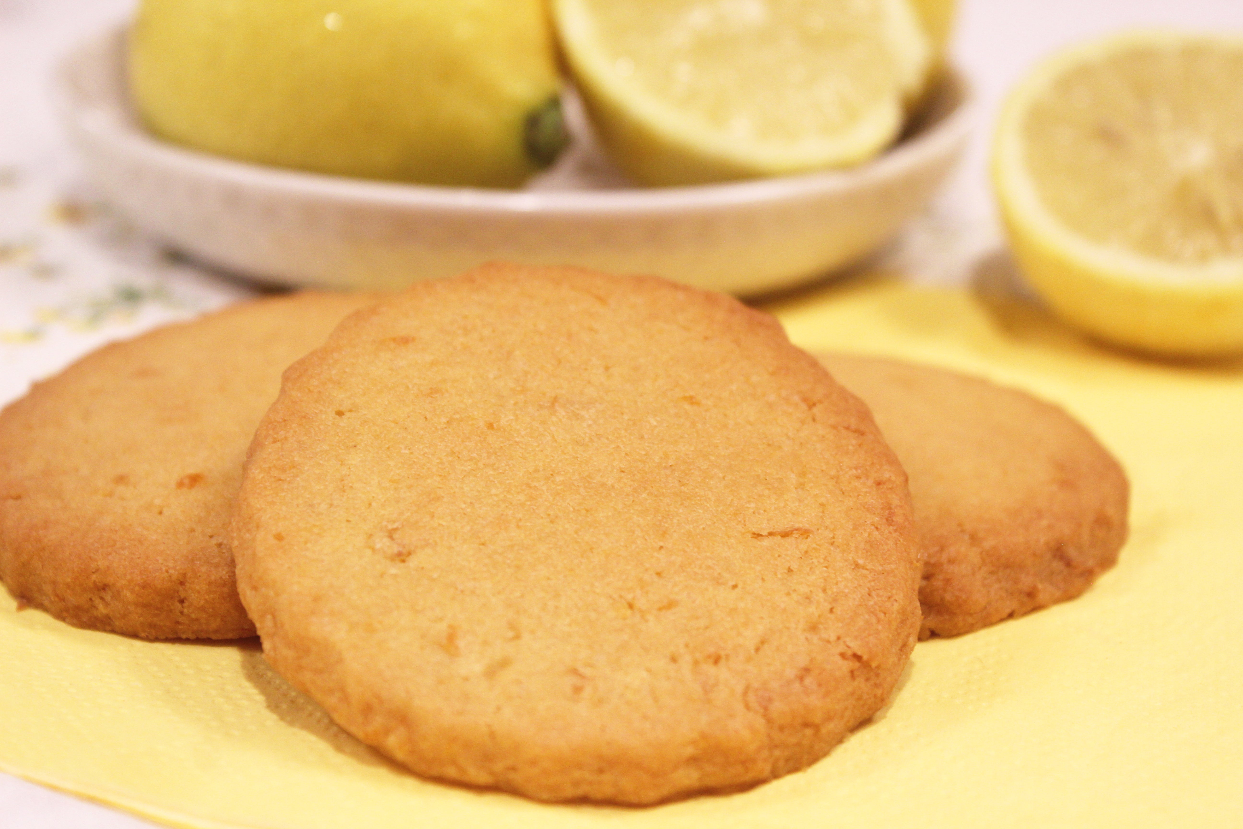 Organic Lemon Cookies