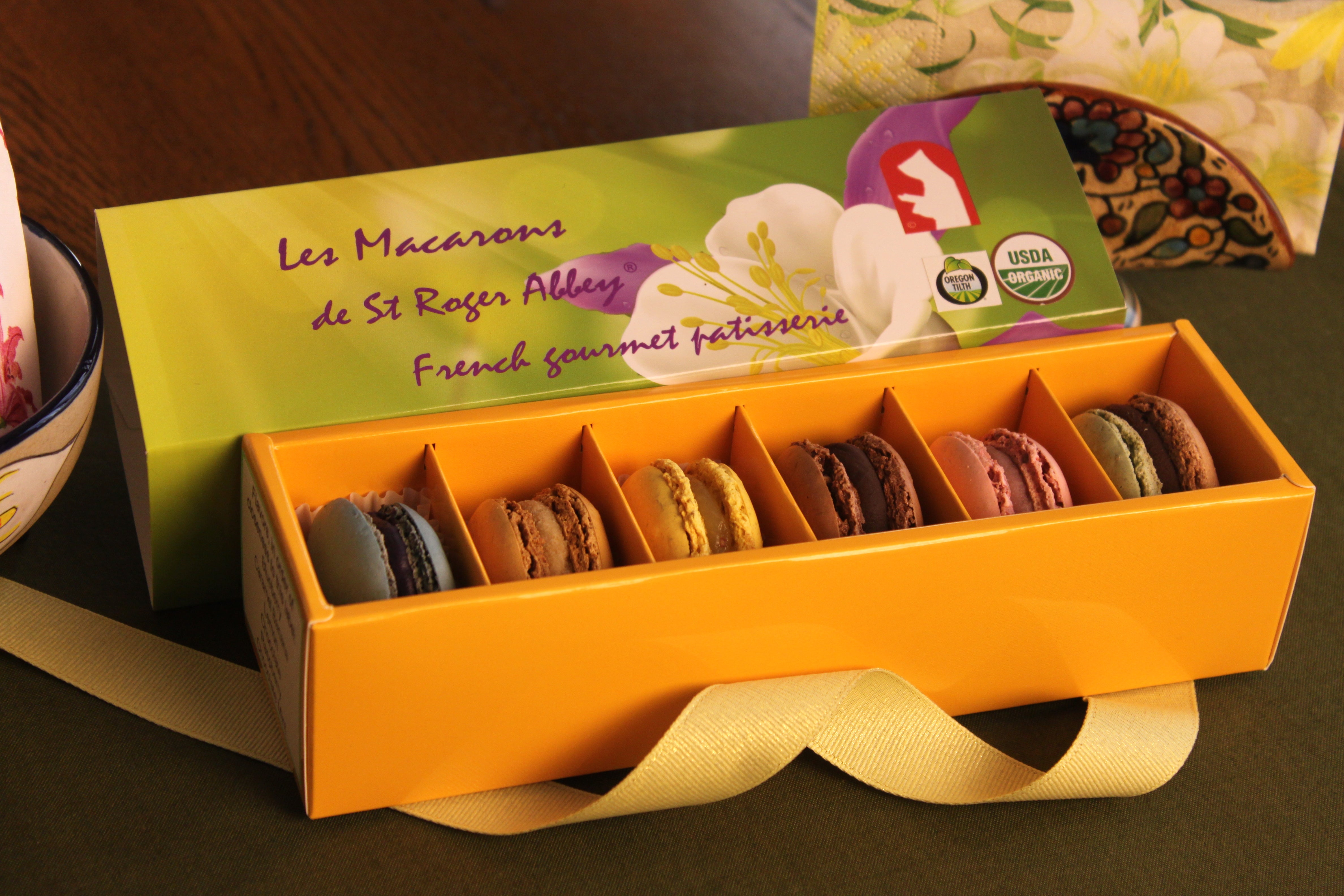 Organic Flower 6-French Macaron Assortment